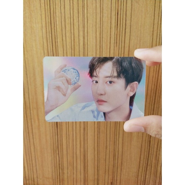 PC CHANYEOL X NACIFIC , photocard hologram chanyeol nacific