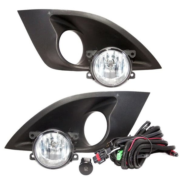 FOGLAMP / LAMPU KABUT DLAA FD455 FORD FIESTA 2011