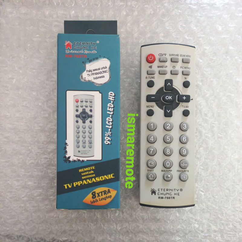 REMOTE REMOT TV PANASONI LCD LED  HD