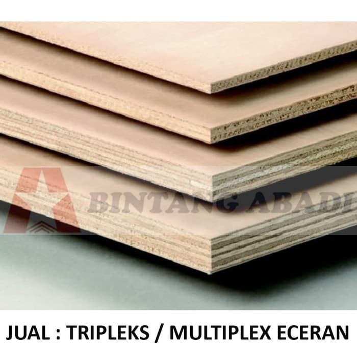 Tripleks Papan Kayu Lapis 4 Mm Ukuran 60 X 120 Cm Multiplex Meranti Ba862 Shopee Indonesia