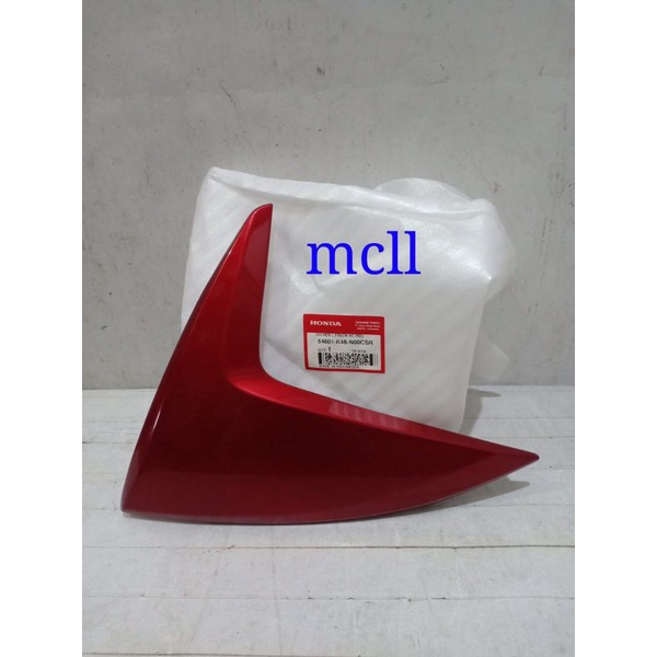 SAYAP DI BAWAH TAMENG VARIO 110 FI 2014 MARON ORIGINAL 64601/64501-K46-N00CSR