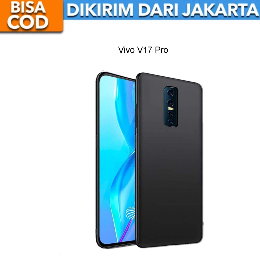 SoftCase Black Matte for Vivo V17 Pro