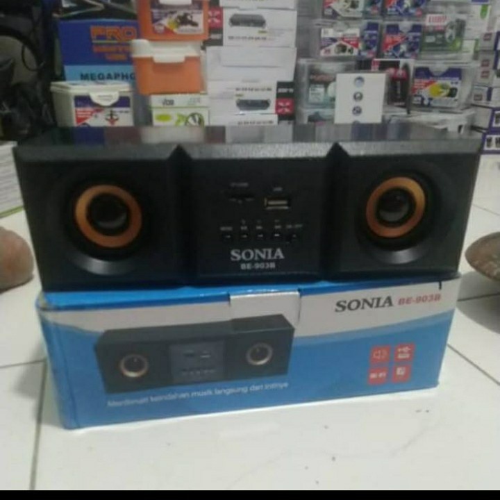 Speaker Sonia BE-903B USB/ speaker komputer,laptop dan hp