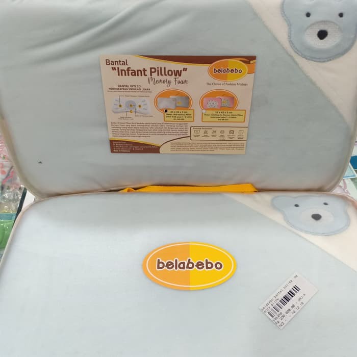 Belabebo Bear Memory Pillow Baby