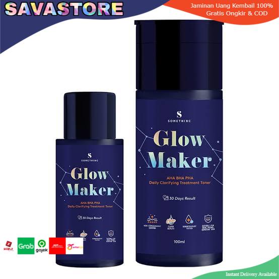 SOMETHINC Glow Maker AHA BHA PHA Clarifiying Treatment Toner ORIGINAL BPOM [TESTER]