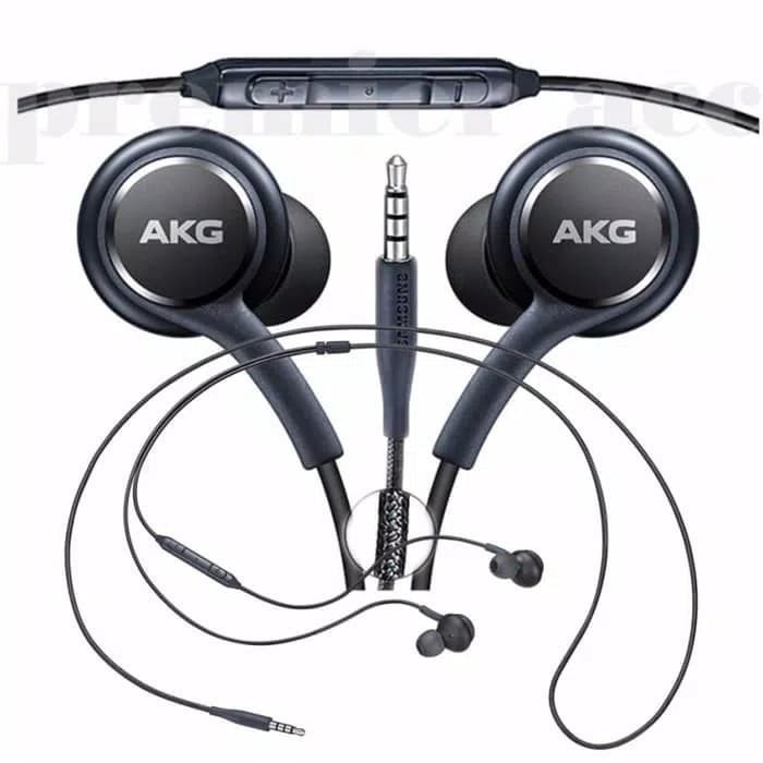 (COD) HANDSFREE HEADSET SAMSUNG S8 AKG ORI 99% HENSET AKG