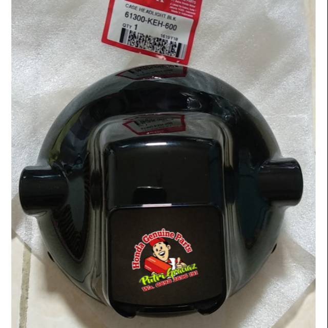 CASE HEADLIGHT MEGAPRO PRIMUS BATOK BELAKANG LAMPU MEGAPRO 2006 - 2009 ORI AHM 61300-KEH-600 GRACIAZ