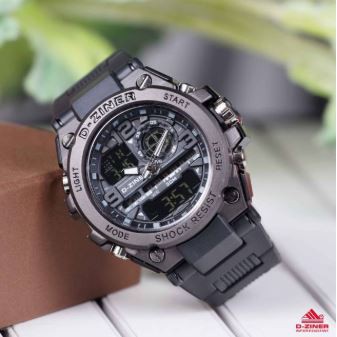 JAM TANGAN PRIA/COWOK SPORTY DZINER 8139 ORIGINAL / TERSEDIA 7 WARNA