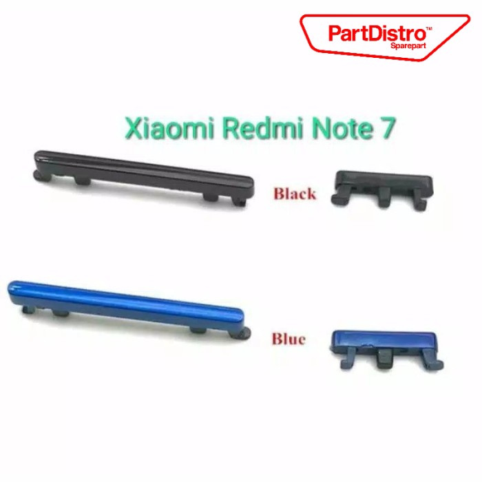 TOMBOL ON LUAR OFF POWER VOLUME  REDMI NOTE 7 & REDMI NOTE 7 PRO OEM