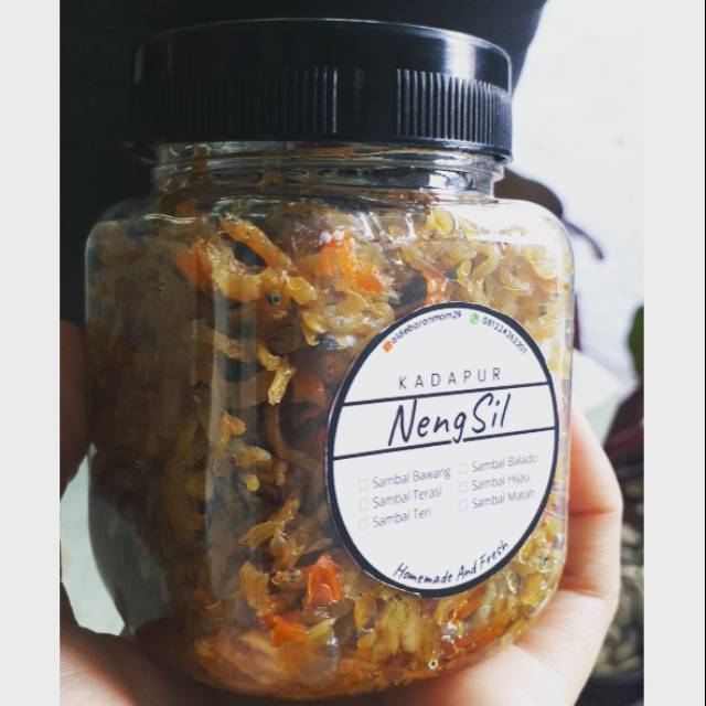 

Sambel Teri Medan, sambel rumahan, homemade, 100gr