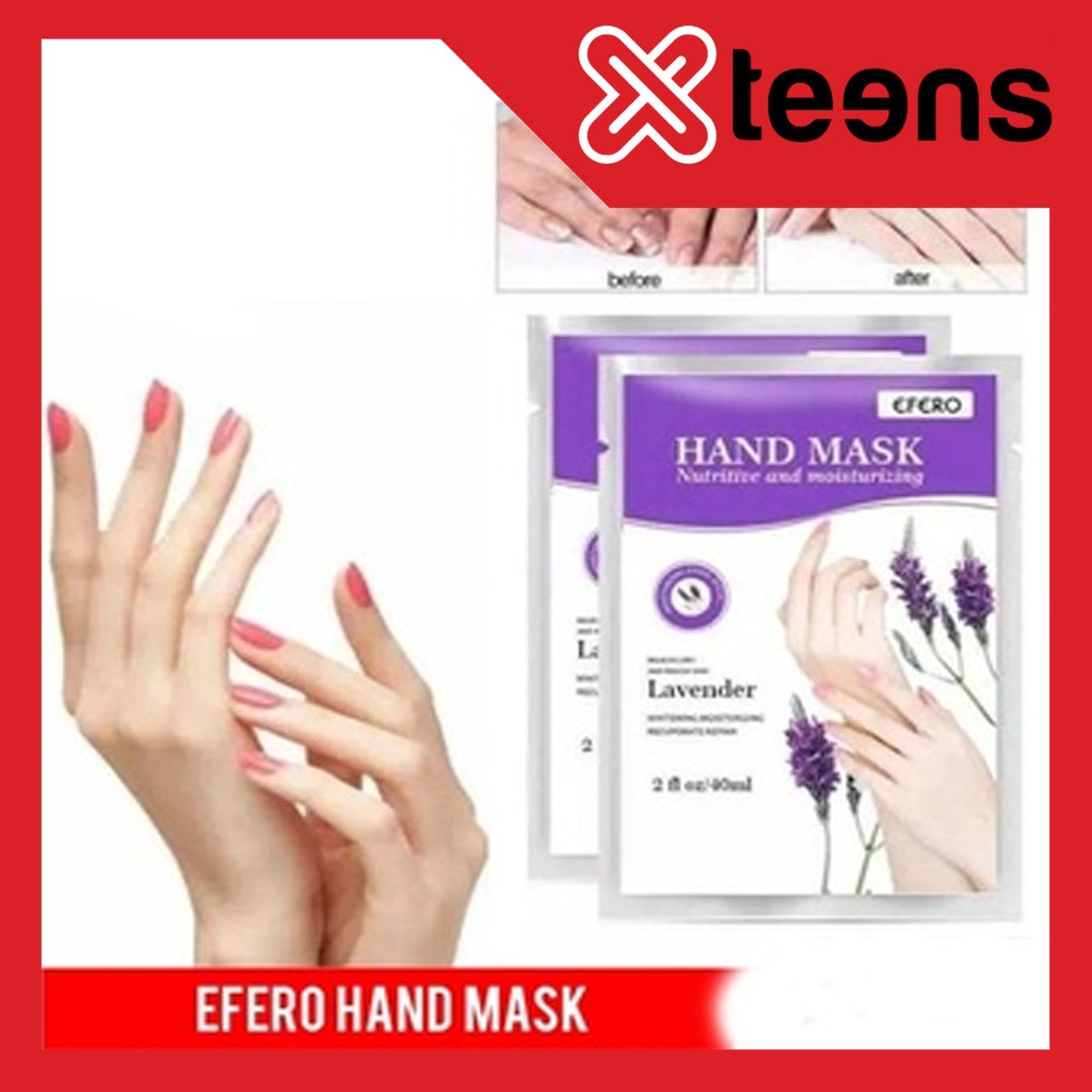 (BISA COD EFERO) HAND MASK MELEMBUTKAN TANGAN / MASKER TANGAN PENGELUPAS KULIT KERING