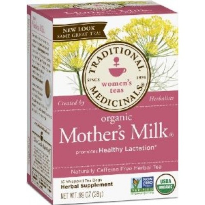 

Traditional Medicinals, Organic Mother's Milk, Caffeine Free, 16pc
