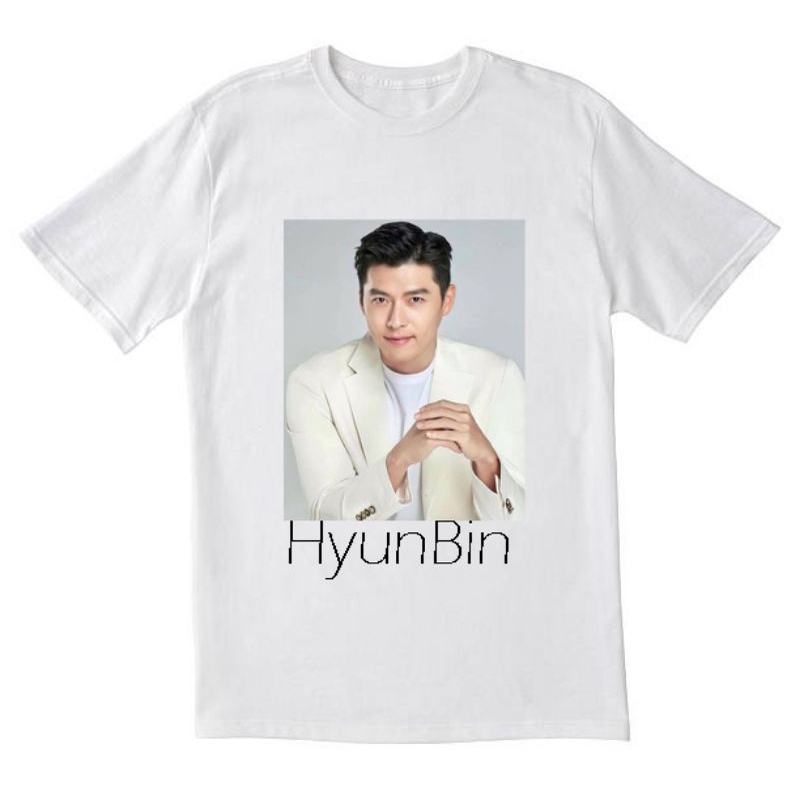 Kaos Hyun Bin Tshirt Hyunbin Baju Hyun Bin Baju Gambar Hyun Bin