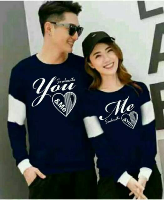 Sweater Couple / Sweater Pasangan / Baju Couple / Baju Pasangan You Love Me