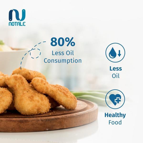 Notale Air Fryer Penggoreng Tanpa Minyak 2L