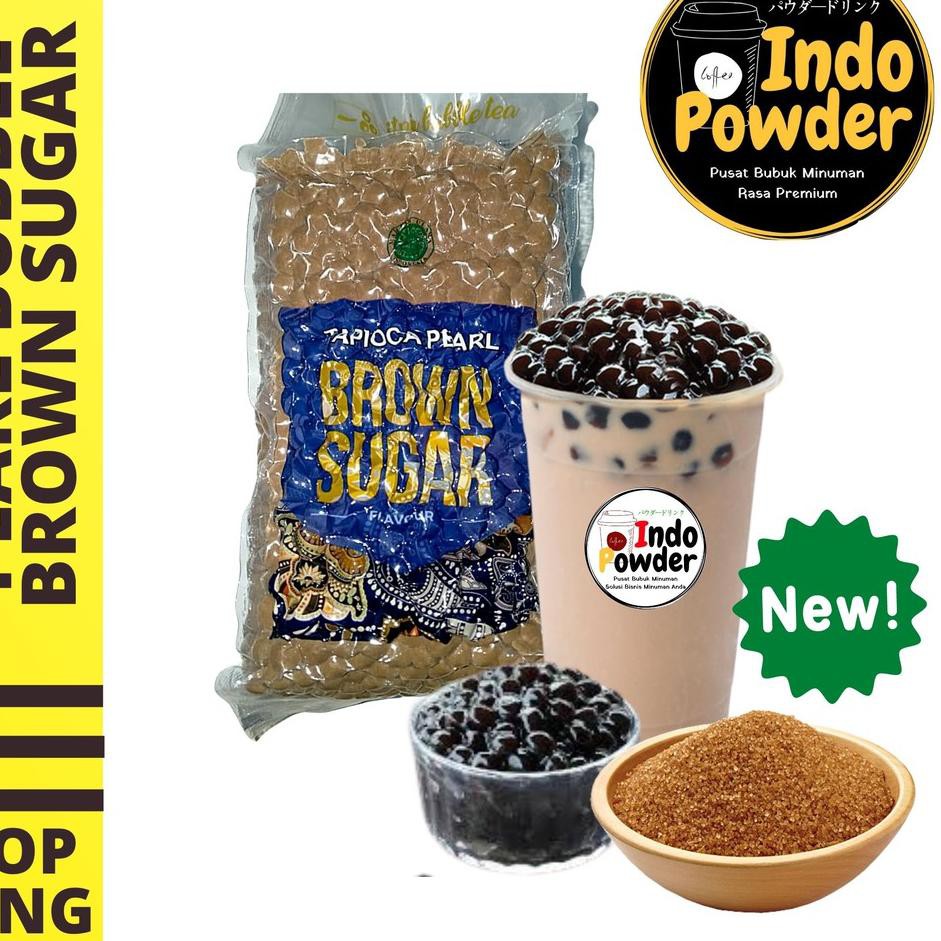 

Brand RAMADHAN BROWN SUGAR PEARL BUBBLE 1Kg - BROWN SUGAR BOBBA PEARL BUBBLE 1Kg - BROWN SUGAR BOBA