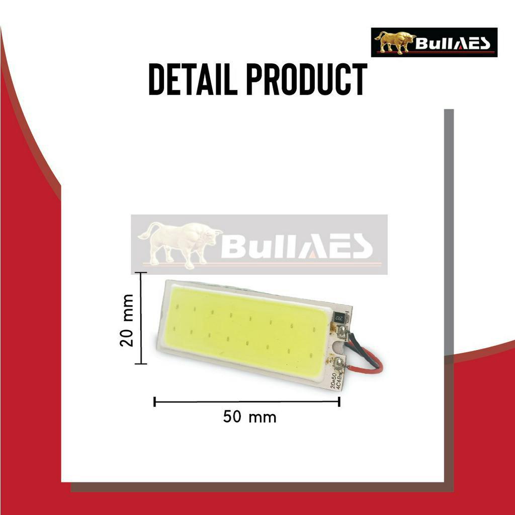 Lampu Plafon Panjang 16 Led Cob INTERIOR LED LIGHT MOBIL