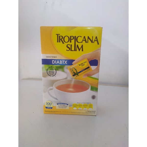 

Tropicana Slim Diabtx 100 sch 200Gr