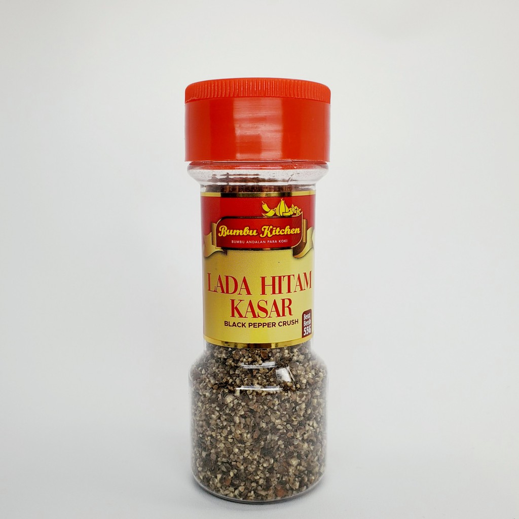  Bumbu  Ktichen Lada  Hitam kasar Black Pepper Crushed 55 