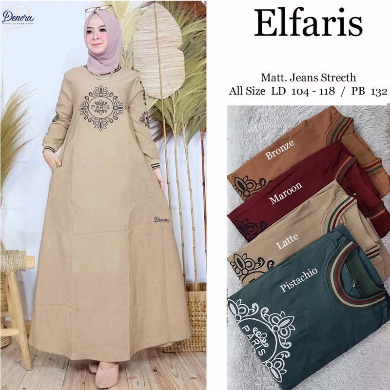 ELFARIS BY DENORA//matt jeans stretch ori