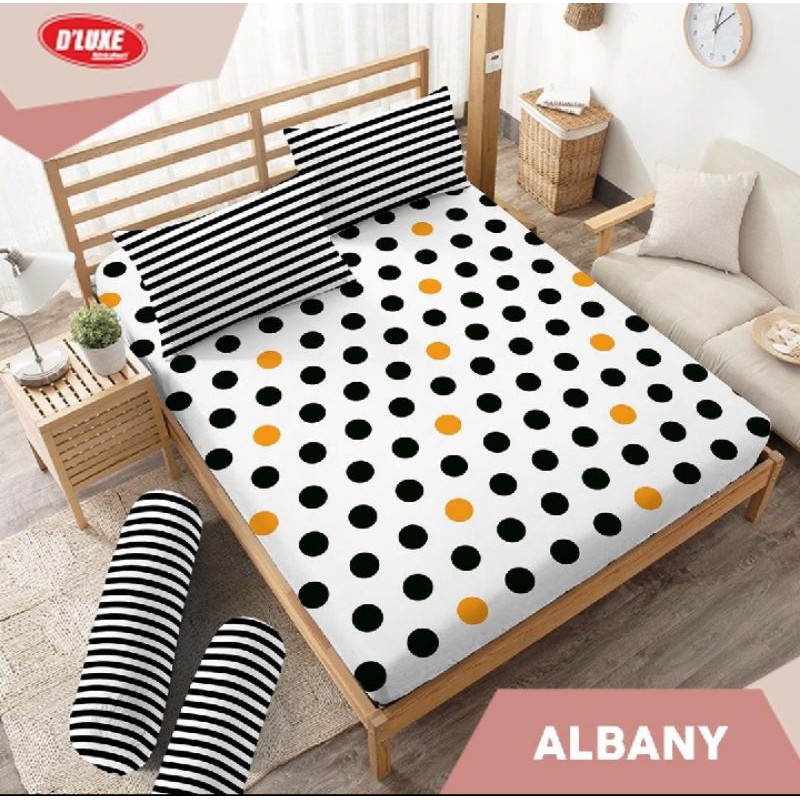 Sprei Deluxe Kintakun 160x200 T.30 Queen Albany
