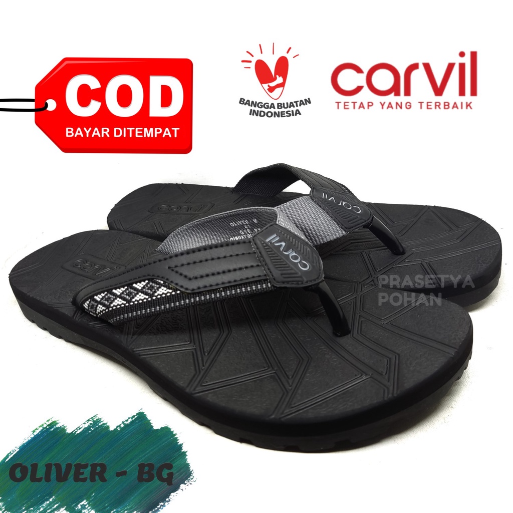 Sandal Pria Original Carvil Premium ANTI AIR dan ANTI SLIP