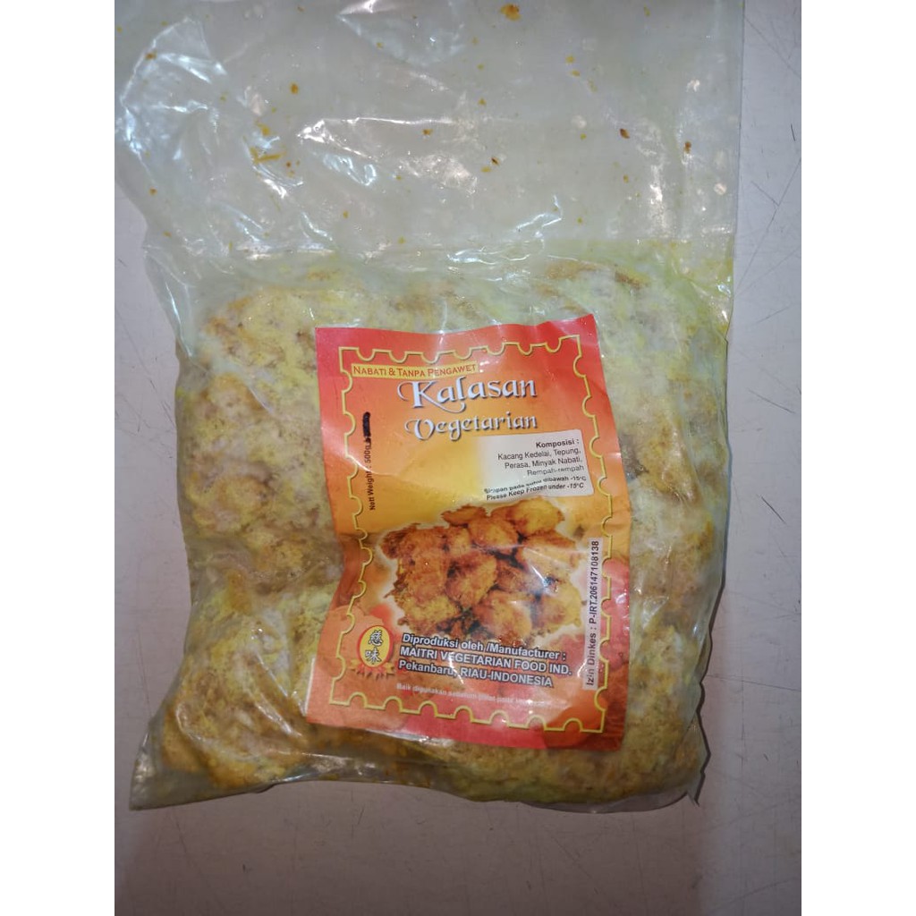 

CI WEI Kalasan Vegetarian 500gr Ayam Goreng Kunyit Vegetarian VEGAN