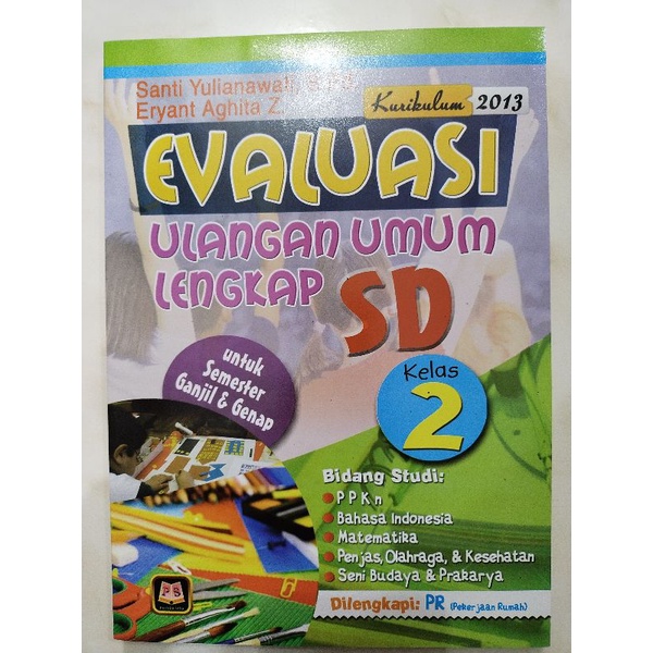 Evaluasi ulangan umum lengkap SD kelas 2