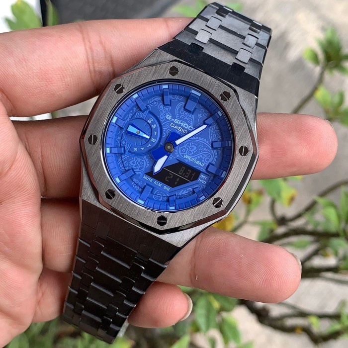 Jam G-Shock GShock GA-2100 GA2100 BP-1ADR Original Gun Metal Gen3