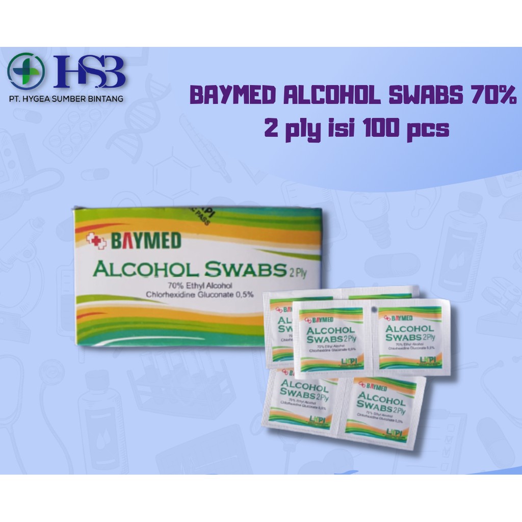 Baymed alkohol swab 70%