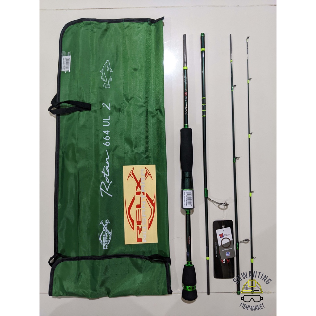 JORAN RELIX NUSANTARA ROTAN 664 UL Gen 1 n 2 TRAVEL ROD Spinning