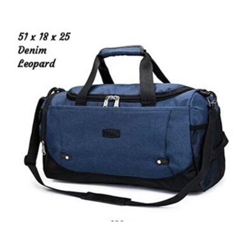 HOME TRAVEL {{bisa COD}} TAS TRAVEL BAGS SPORT DUFFEL TAS TRAVELLING DENIM TERBARU UNISEX