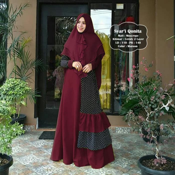Gamis Syari Qonita