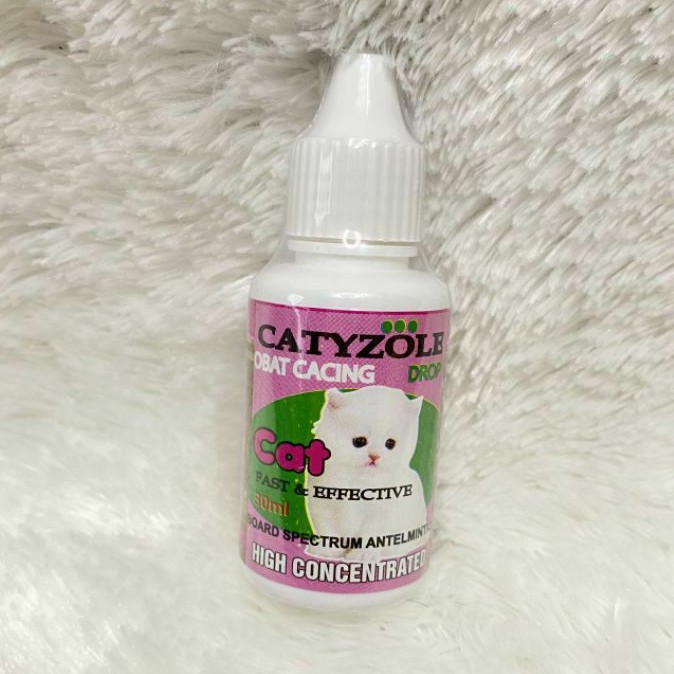 catyzole obat cacing cair kucing 30ml