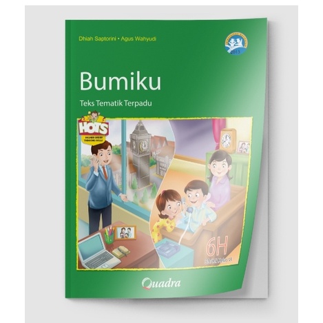 ORI harga satuan buku teks tematik k13 penerbit Quadra kelas 6