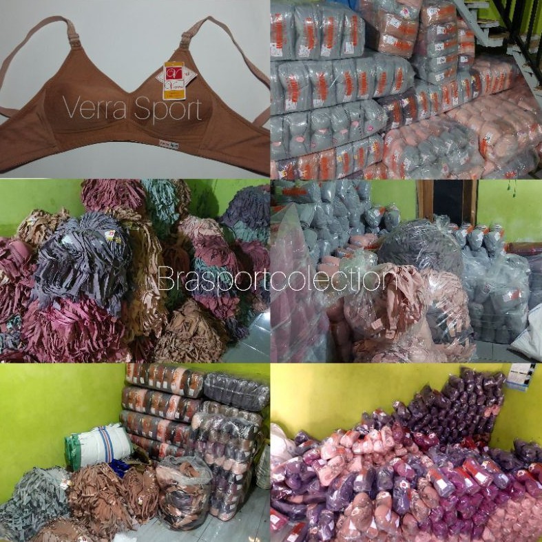 COD - BRA/BH VERRA SPORT (12 pcs) murah berkuwalitas lusinan dan setengah lusin.