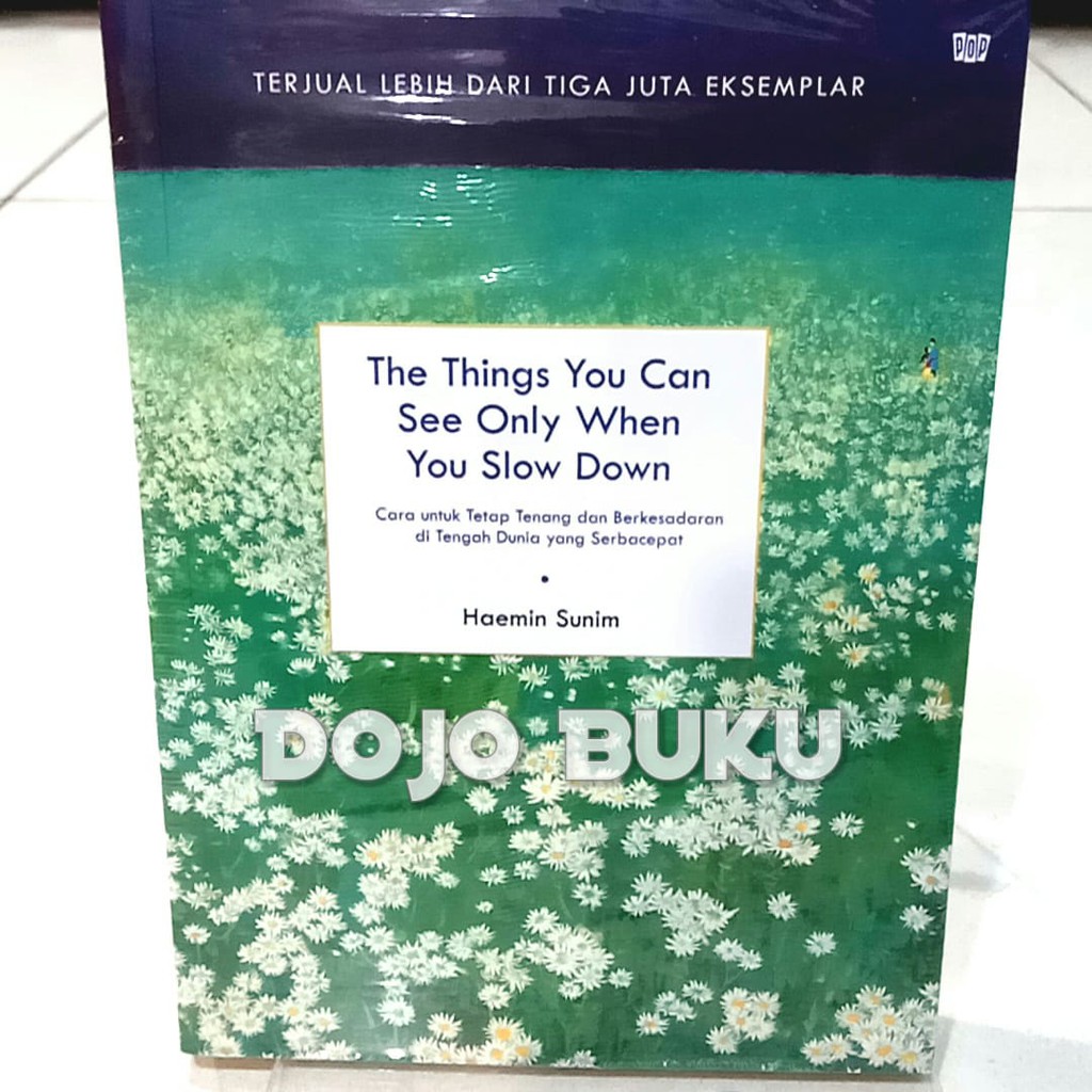 The Things You Can See Only When You Slow Down by Haemin Sunim