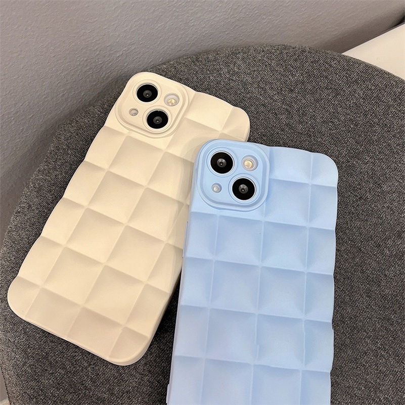 Soft Case Pelindung Bentuk Kotak Kecil Tahan Banting Untuk iPhone 14 13 12 11 Pro Max SE 2020 Xr X Xs Max iPhone 7 8 6 6s Plus