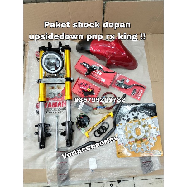 Shock depan usd upsidedown pnp rx king bar bar 