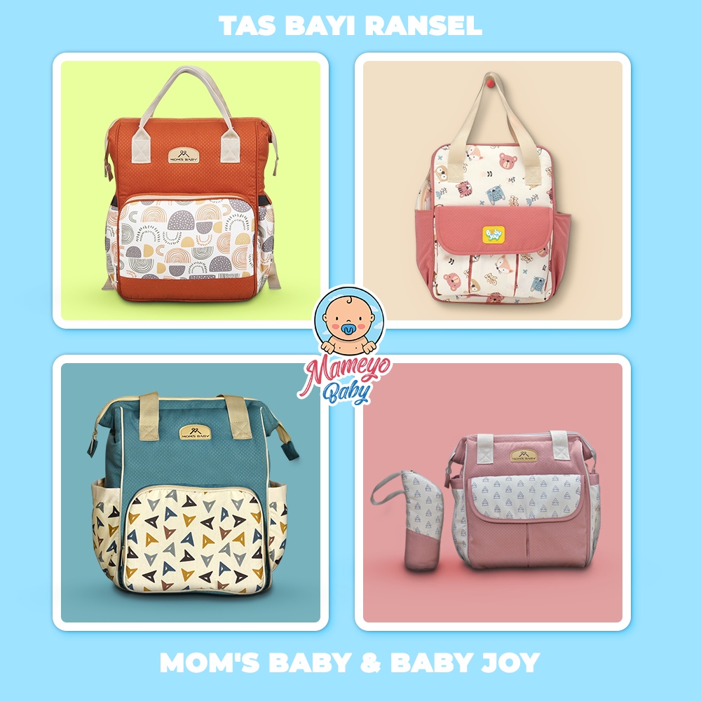 Tas Bayi Ransel Moms Baby / Baby Joy MBT3031 / MBT3038 / MBT3051 / MBT3054 / BJT1047