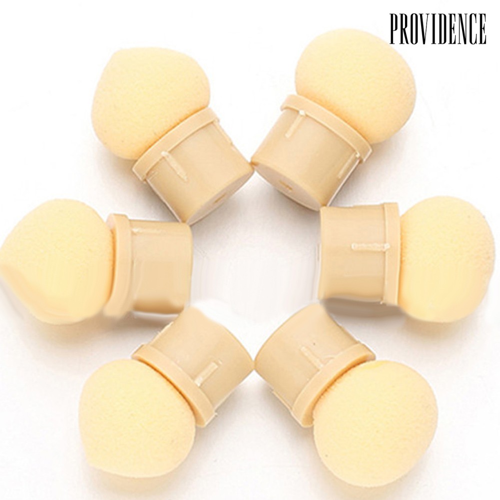 Providence 6Pcs/Set Professional Soft Replacement Sponge Nail Blooming Drawing Pen Heads