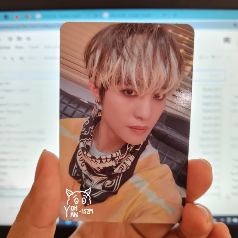 Photocard pc Yangyang awaken the world WayV NCT official