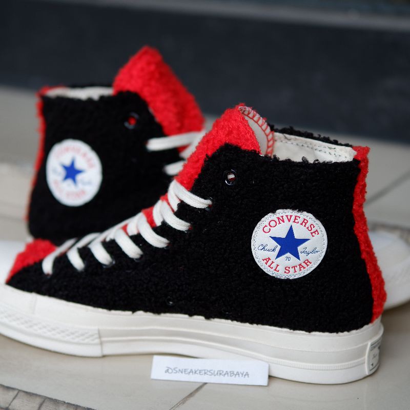 Kith x Disney x Converse Chuck Taylor 1970s Hi Black CT 70s CT 70s