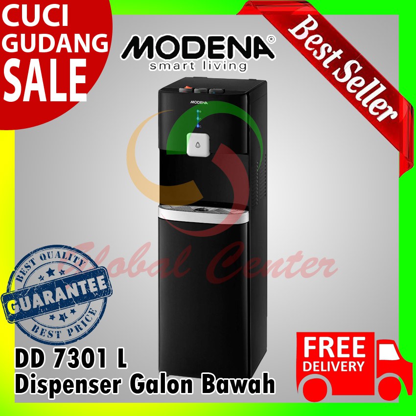 Jual Dispenser Air Minum Galon Bawah Modena Dd 7301 L Hot Normal Cold Global Shopee Indonesia 9251