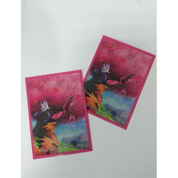 Sleeve Pelindung Kartu Pokemon Ukuran (65x95)mm Isi 64 Pcs Deck Shield Legendary bird - 93153