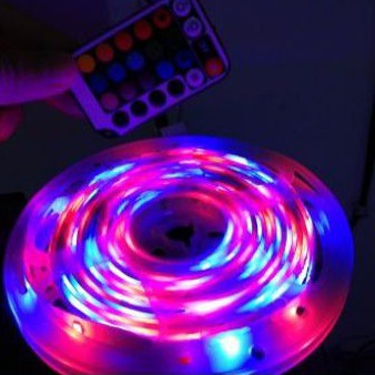 Lampu Led Strip 3528 2835 5050 Rgb Warna Warni IP 44 Adaptor Remote Lampu Tik Tok