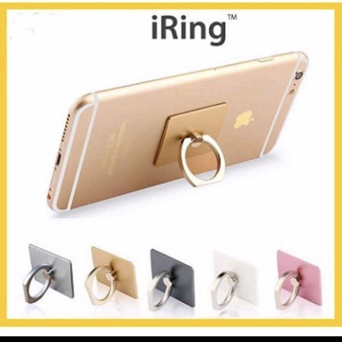 I-Ring Mount Stand Hp Holder Stand Ring Jari Smartphone Gantungan Hp