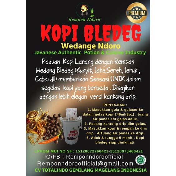

Kopi Bledeg by Wedange Ndoro