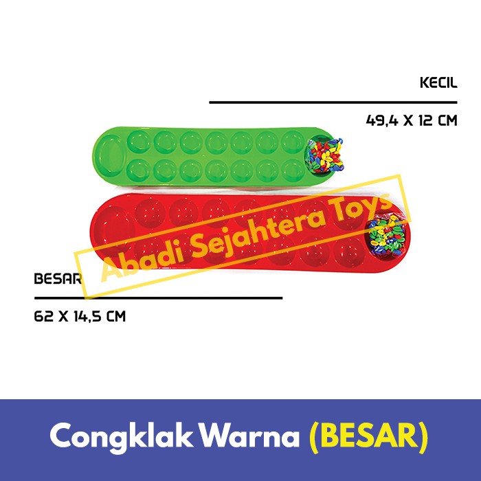 Congklak / Dakon Plastik / Mainan Anak