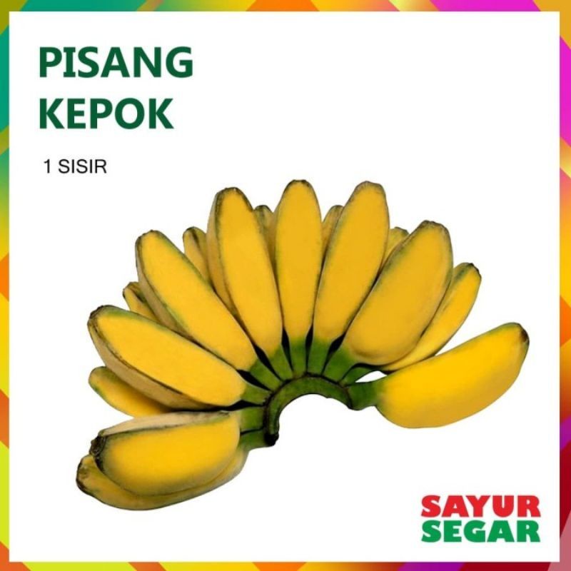 

1 sisir pisang kepok mateng manis sukabumi